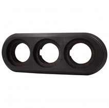 Изображение товара BIRONI Лизетта Бук Угольно-черный Рамка 3-ая на бревно 220мм