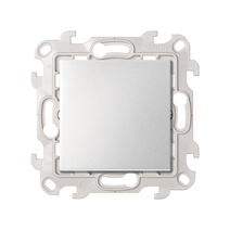 Изображение товара Simon 24 Алюминий Переключатель (проходной) 10AX 250В~ 4