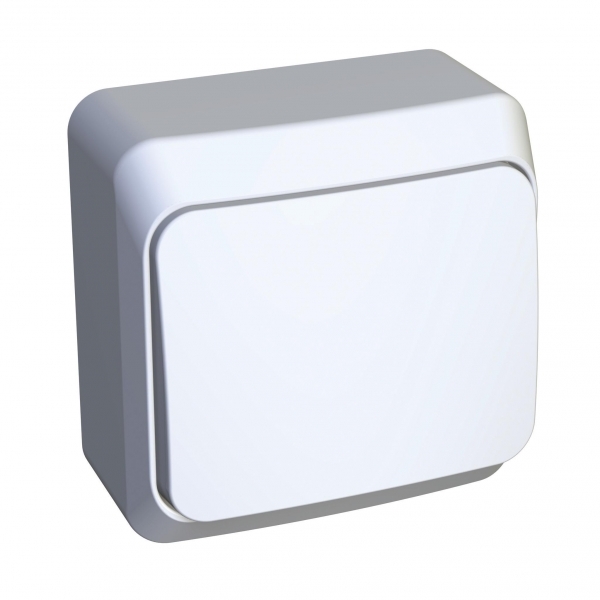 Изображение товара Systeme Electric Этюд наруж Бел Выключатель кнопочный