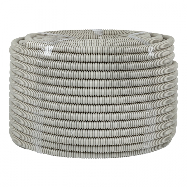 Изображение товара EKF PROxima Труба гофр. ПВХ Plast с зондом d16мм (100м.).