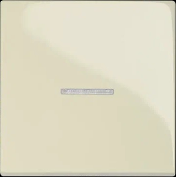 Изображение товара JUNG EcoProfi Бежевый Переключатель 1-клавишный с подсветкой (в сборе, без рамки)