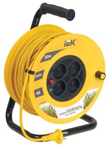Изображение товара IEK Катушка УК30 с т/з 4 места 2Р/30м 2х0,75 мм2 "Garden"