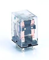 Изображение товара Dekraft Промежуточное реле 2 конт. с LED инд. 5А 220В DC ПР-102