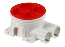 Изображение товара Монтажная коробка ABB с 2-мя вводами D20, IP44, белая