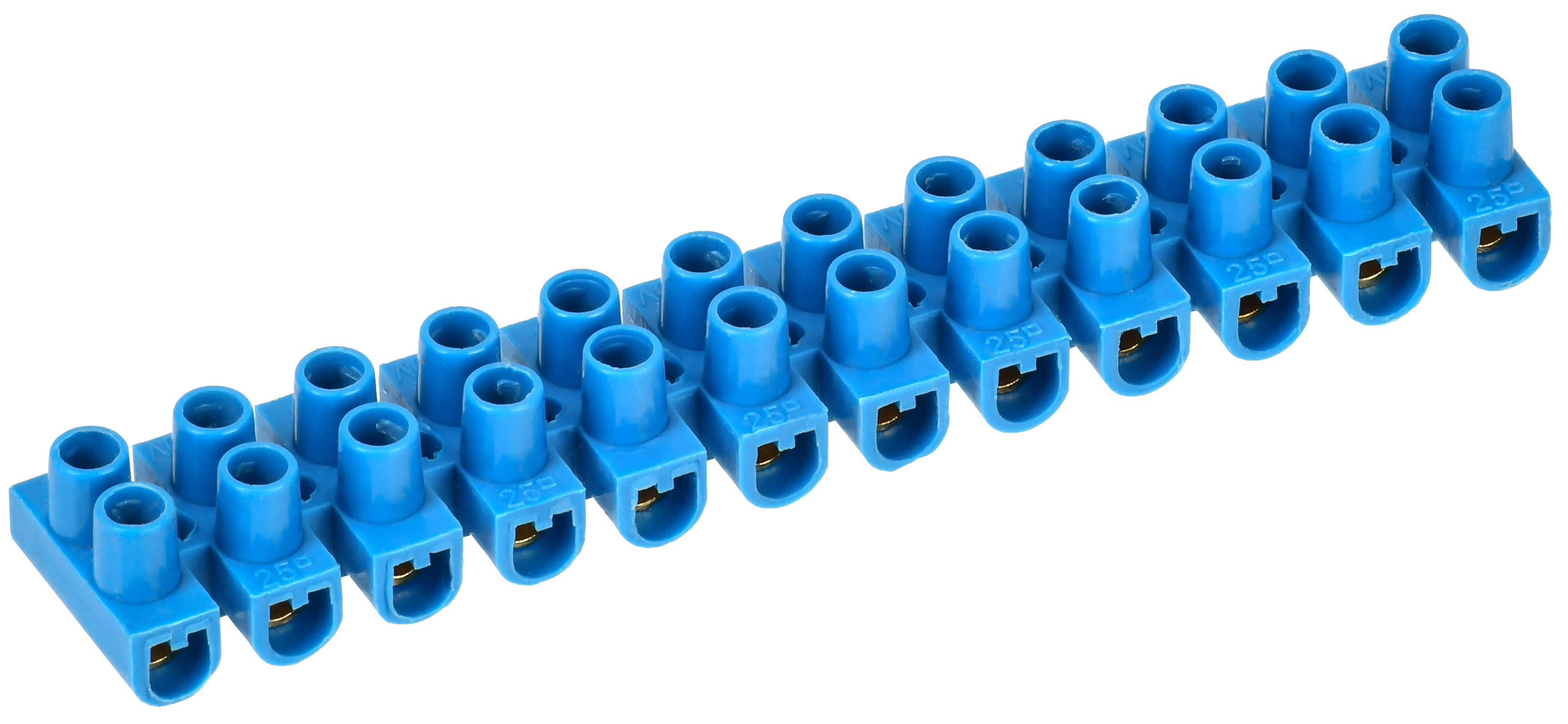 Изображение товара IEK Зажим винтовой ЗВИ-3 н/г 1,0-2,5 мм2 (2 шт/блистер) синие