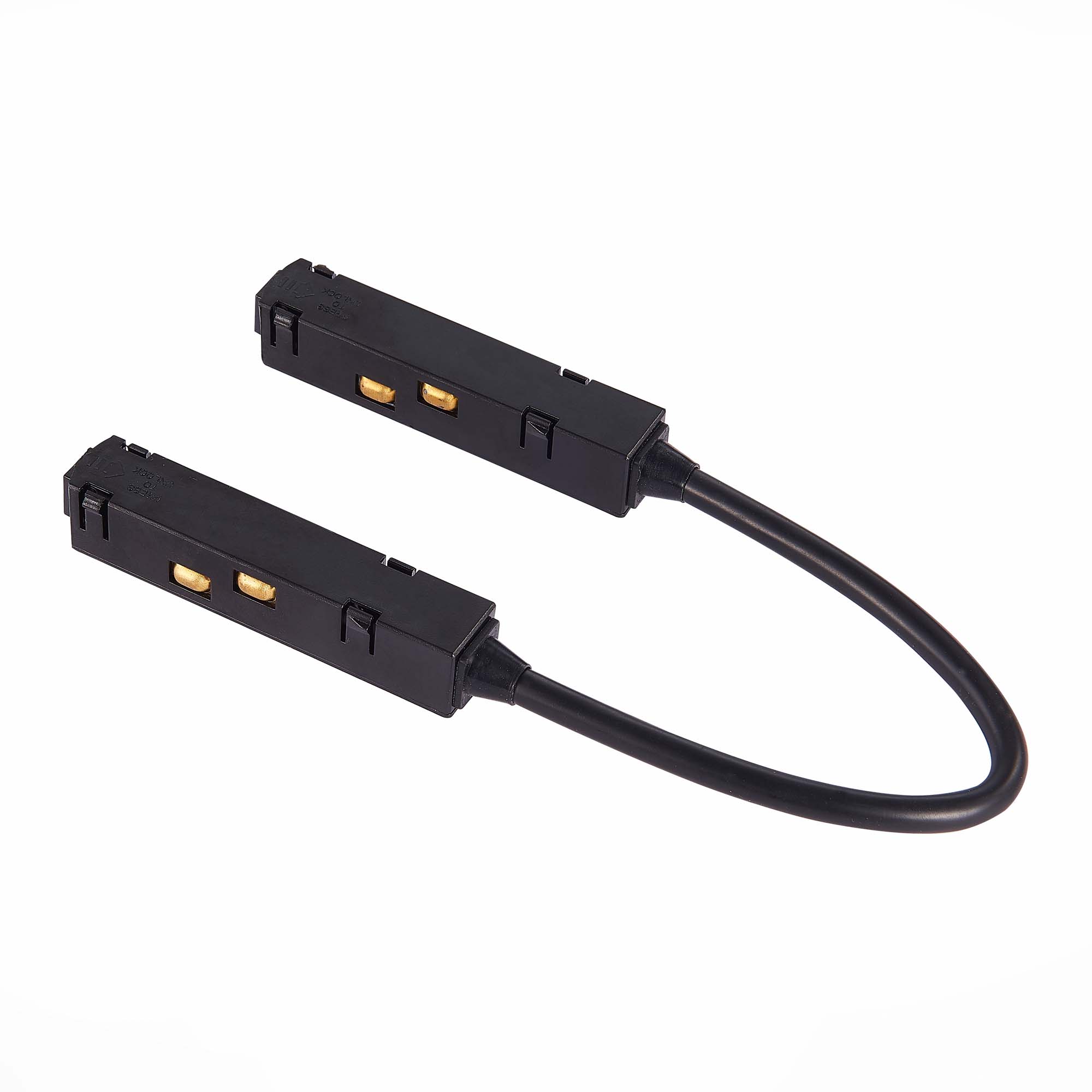 Изображение товара ST Luce ST006.449.00 Коннектор питания угловой для магнитного шинопровода Черный