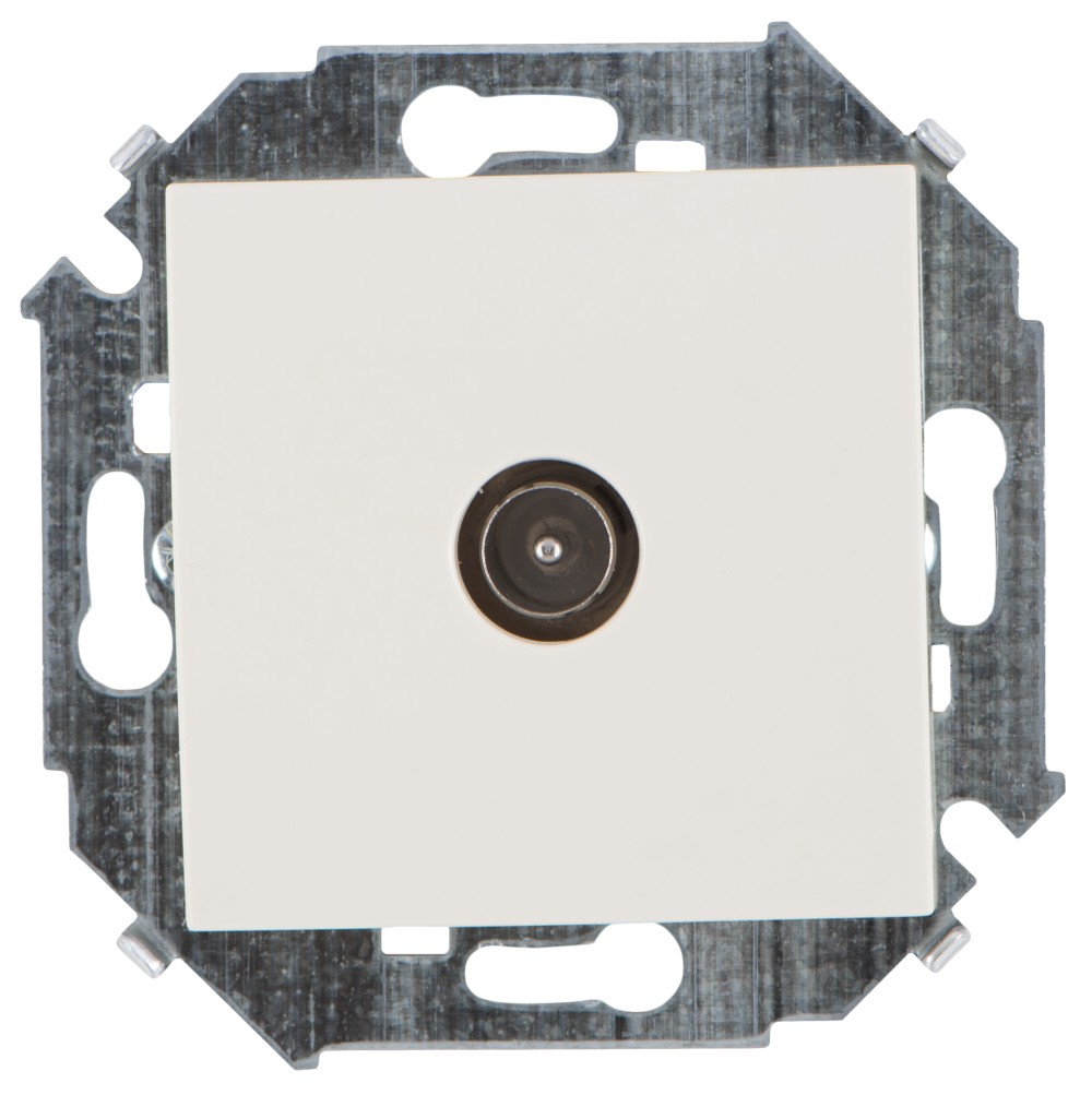 Изображение товара Simon 15 Бежевая Розетка TV одиночная, винт.зажим