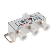 Изображение товара REXANT Делитель ТВ х 3 + 4шт. F "BOX" 5-1000 МГц "Silver".