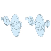 Изображение товара Schneider Electric PRISMASET P комплект аксессуаров для задней панели