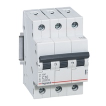 Изображение товара Legrand RX3 Автоматический выключатель 3P 16А (C) 4,5kA.