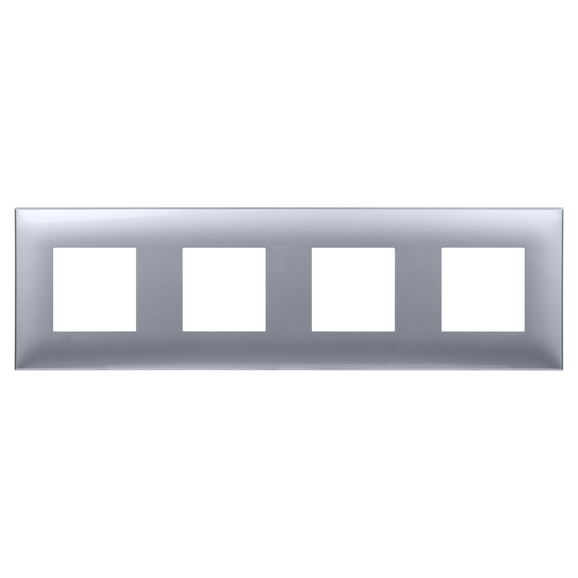 Изображение товара DKC Avanti Рамка "Закаленная сталь", 4 поста (8 мод.)