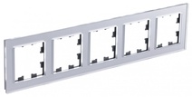 Изображение товара Systeme Electric AtlasDesign Nature Стекло Алюминий Рамка 5-ая, универсальная