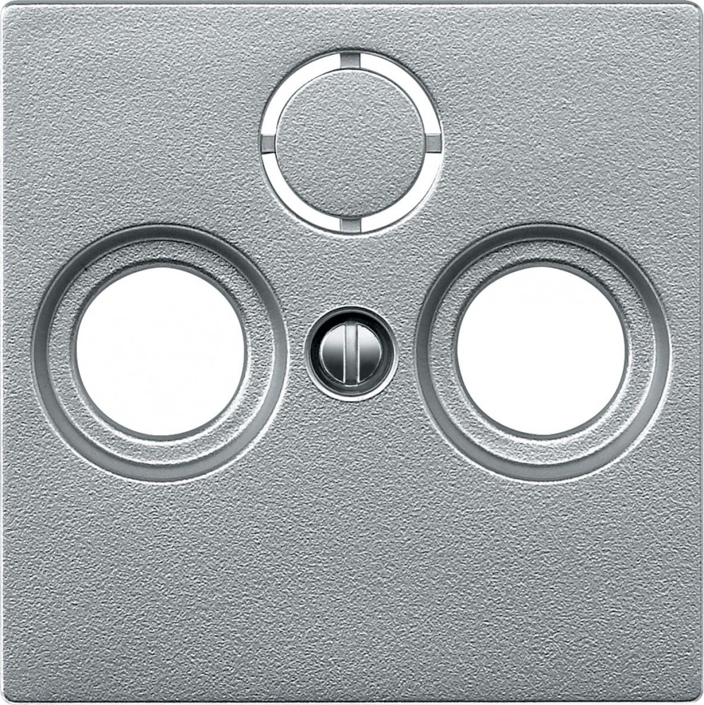 Изображение товара Schneider Electric Merten SM Алюминий Накладка розетки TV-FM/TV-FM-SAT