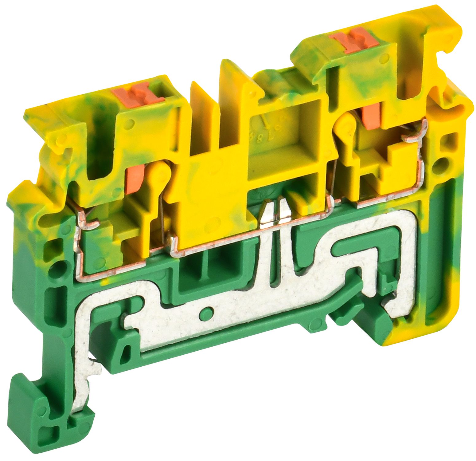 Изображение товара IEK CP-PEN колодка клеммная для земли 2,5 мм2 желто-зелёная