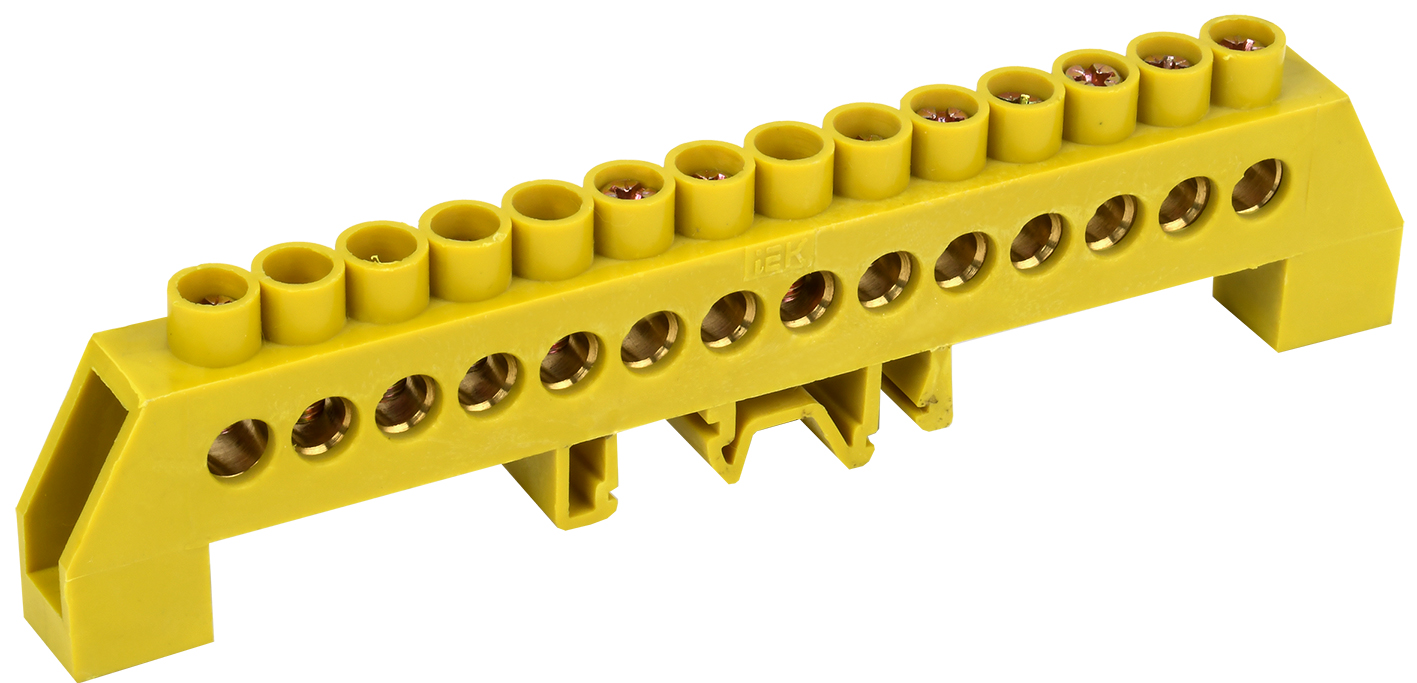 Изображение товара IEK Шина PE земля в комб DIN-изолСтойка ШНИ-8х12-14-КС-Ж