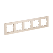Изображение товара Systeme Electric AtlasDesign Беж Рамка 5-ая, универсальная