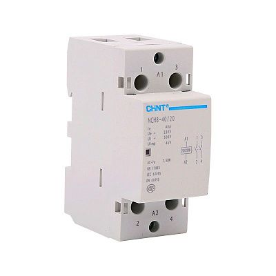 Изображение товара CHINT Контактор модульный NCH8-40/20 40A 2НО AC220/230В 50Гц (R)