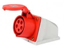 Изображение товара Dekraft Розетка стац. 3Р+РЕ+N 32А 380В IP44 РС-103