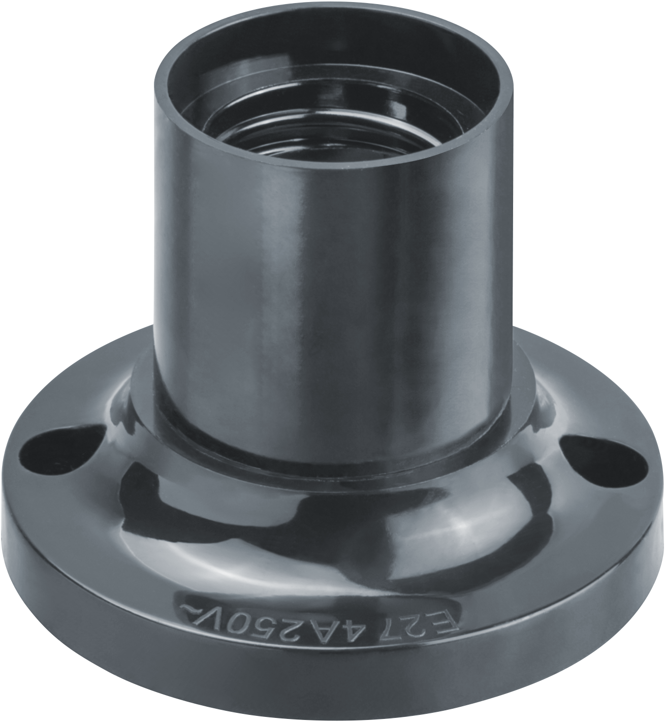 Изображение товара Navigator Патрон электрический 71 608 NLH-BL-W2-E27 карболит потолоч. прямой Е27