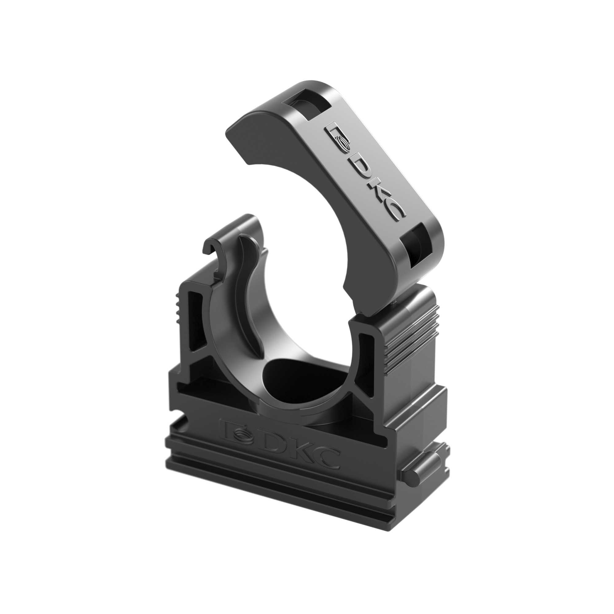 Изображение товара DKC Держатель с крышкой DN 17 мм, полиамид, цвет чёрный