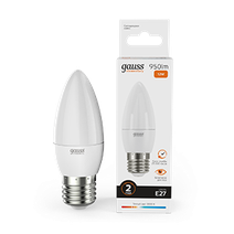 Изображение товара Gauss Лампа Elementary Свеча 12W 950lm 3000K E27 LED
