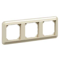 Изображение товара Merten M-Trend рамка 3-постовая, бежевый, RAL 1013 Изображение товара Merten M-Trend рамка 3-постовая, бежевый, RAL 1013