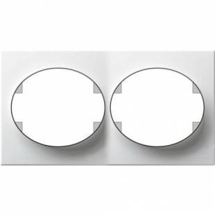 Изображение товара ABB NIE Tacto Бел Рамка 2-ая гориз