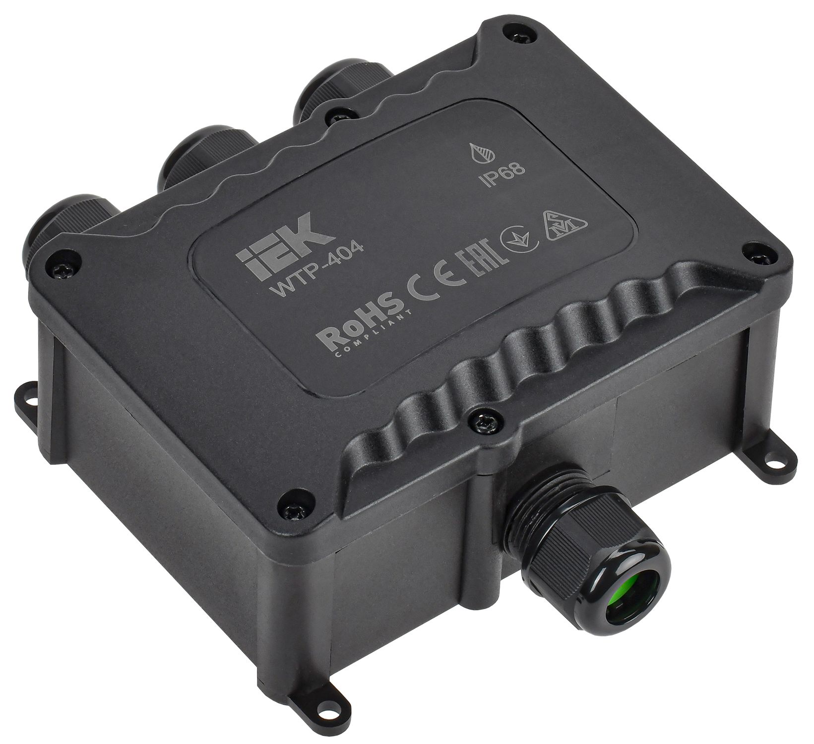 Изображение товара IEK Коробка распределительная герметичная WTP-404 4 ввода IP68