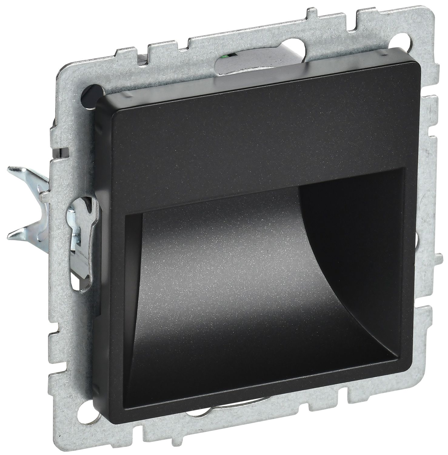 Изображение товара IEK BRITE BASE Черный Подсветка LED встр. ПЛ20-БрЧ