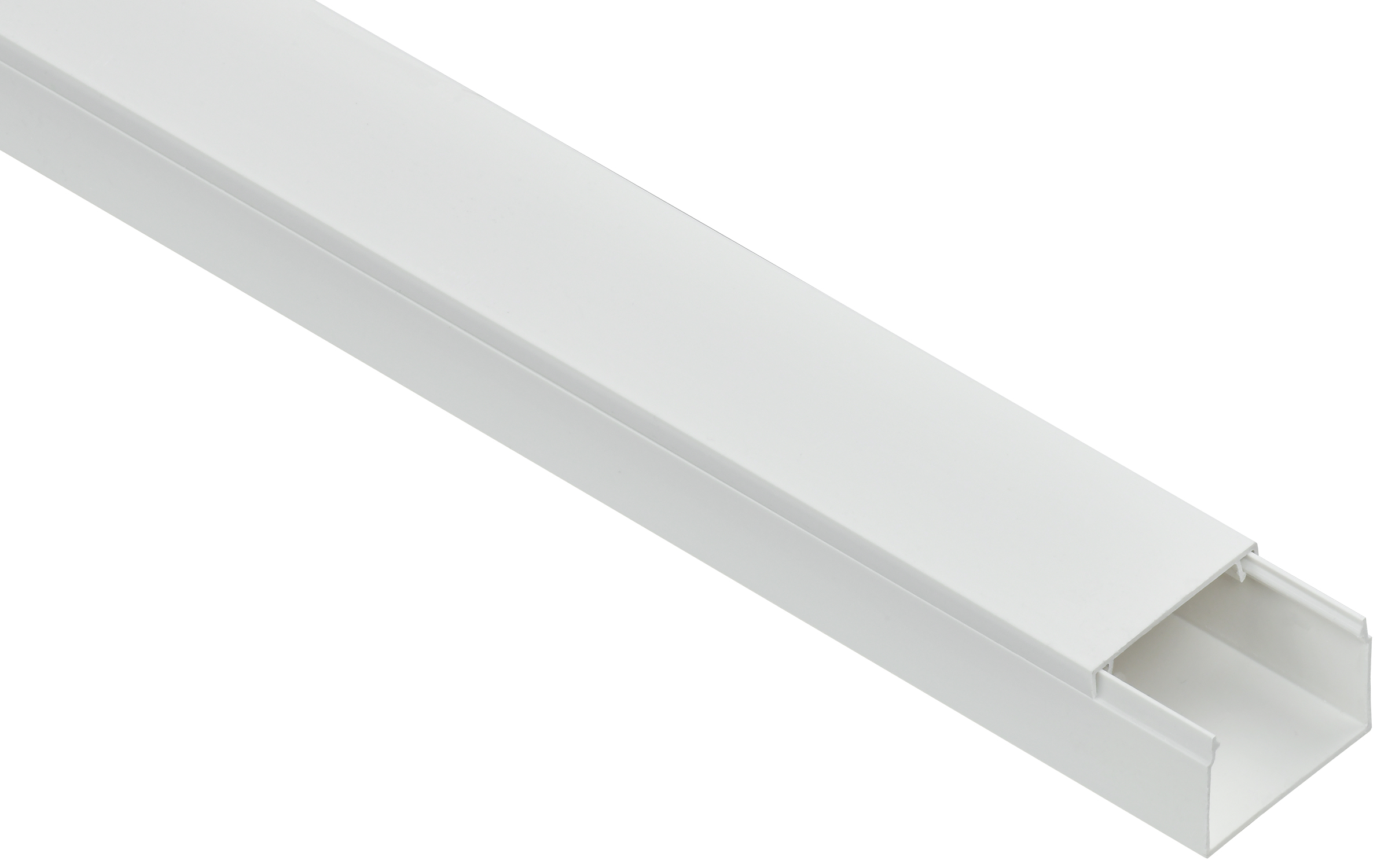 Изображение товара IEK ELECOR Кабель-канал 40х25, 2 м, белый, с крышкой