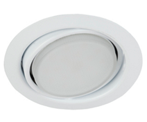 Изображение товара ЭРА KL35 А WH /1 — поворотный встраиваемый светильник GX53