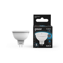 Изображение товара Gauss Лампа MR16 7W 630lm 6500K GU5.3 LED