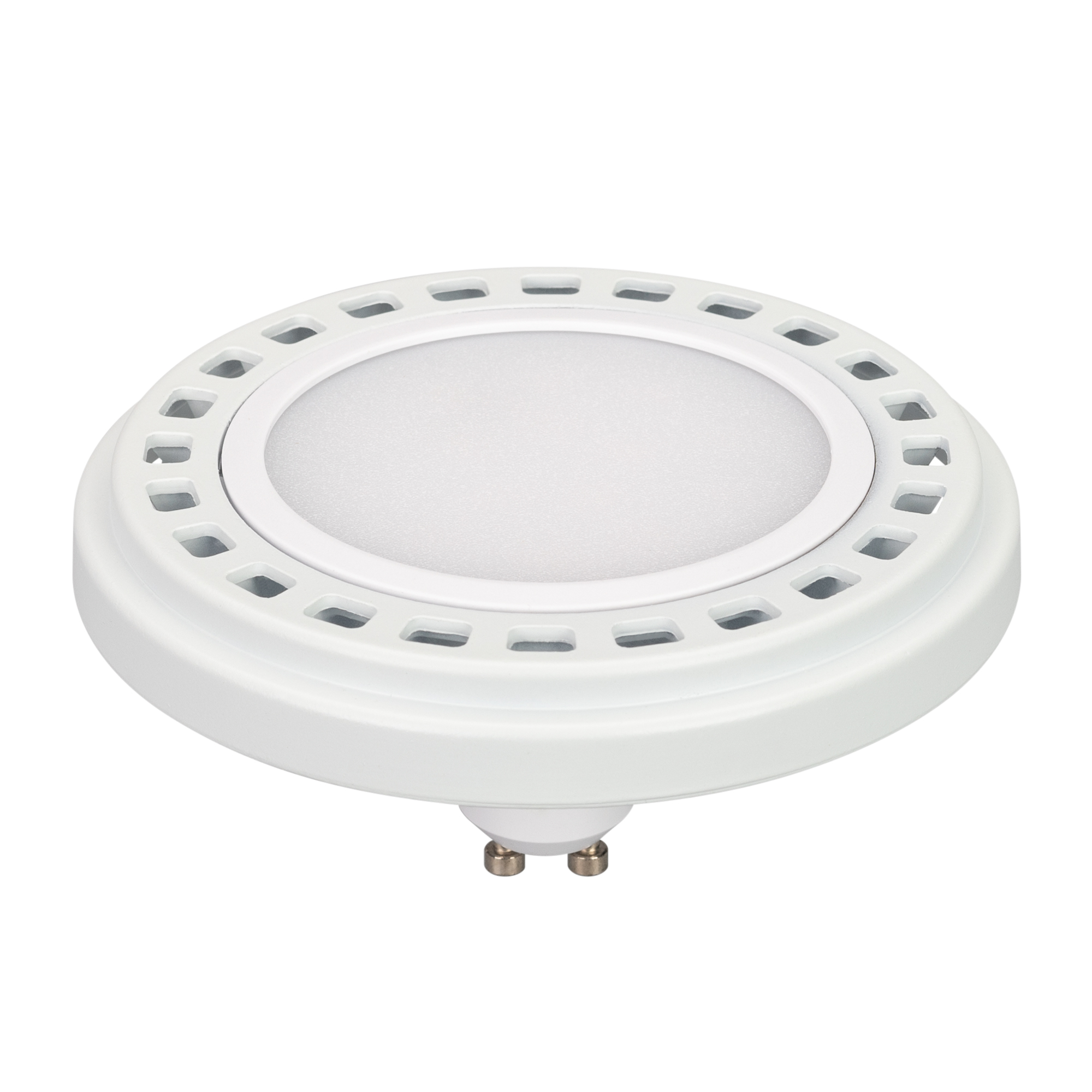 Изображение товара Arlight Лампа AR111-UNIT-GU10-15W-DIM Warm3000 (WH, 120 deg, 230V) (Металл)