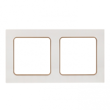 Изображение товара EKF PROxima Стокгольм Белый Линия шампань Рамка 2-ая.