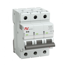 Изображение товара EKF Averes AV-6  Автоматический выключатель  (B) 3P 16А 6kA.