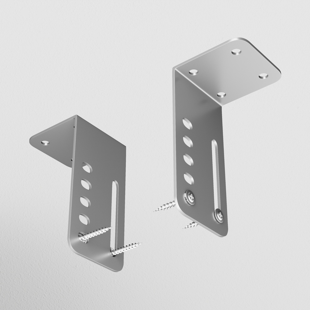 Изображение товара Maytoni TRA034ICL-SC-42S Уголок монтажный регулируемый для шинопровода натяжного потолка, 2 шт