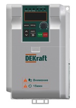 Изображение товара Dekraft Преобразователь частоты DEKV060-1.5кВт 1 фаза 220В