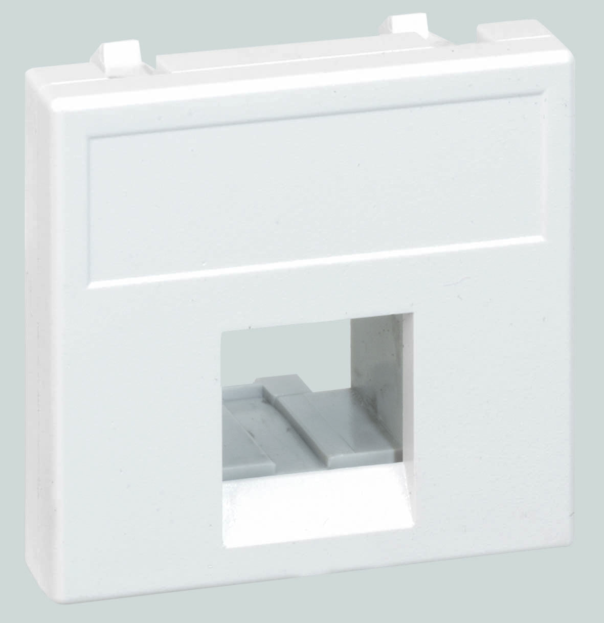 Изображение товара Simon Connect Белый Адаптер на 1 конектор RJ45 SimonConnect, AMP(S110,SL110,SLt),Brand-Rex,RIT, 45х45мм