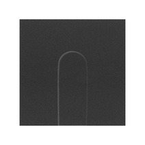 Изображение товара Simon 100 Черный матовый Накладка широкого вывода кабеля