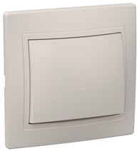 Изображение товара GENERICA KVARTA ВСп10-1-0-ККм Выключатель 1кл проход. 10А (кремовый)