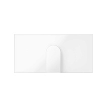 Изображение товара Simon 100 Белый глянец Накладка узкого вывода кабеля