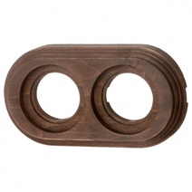 Изображение товара BIRONI Лизетта Бук Старое дерево Рамка 2-ая на бревно 240мм