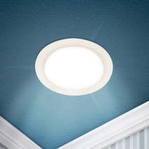 Изображение товара ЭРА Светильник светодиодный встраиваемый LED 17-24-6K круглый 24Вт 6500K