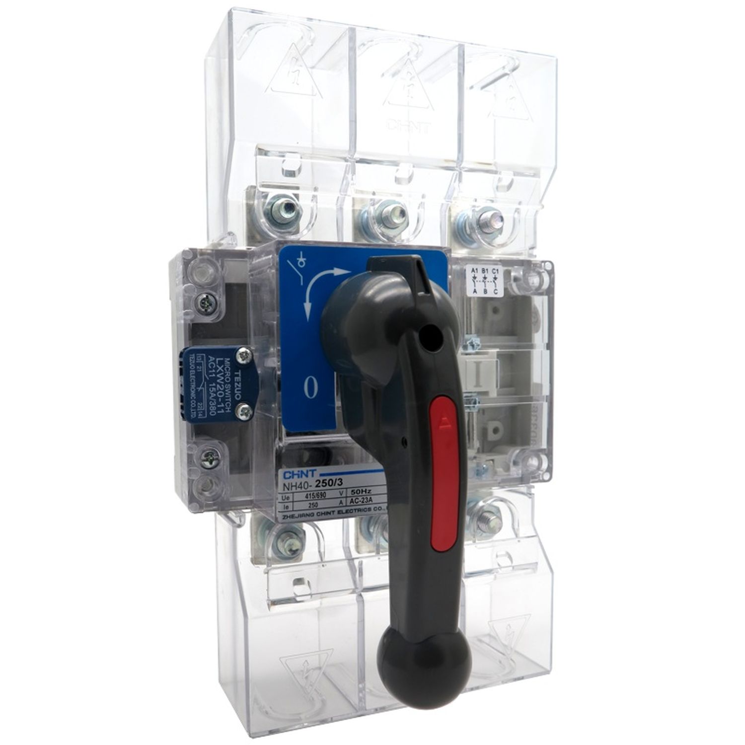 Изображение товара CHINT Выключатель-разъединитель NH40-250/3 ,3P ,250А, стандартная рукоятка управления