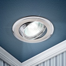 Изображение товара ЭРА Светильник встраиваемый KL22 А SN/CH под лампу MR16 GU5.3 сатин никель/хром