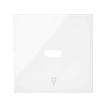 Изображение товара Simon 100 Белый глянец Накладка розетки HDMI