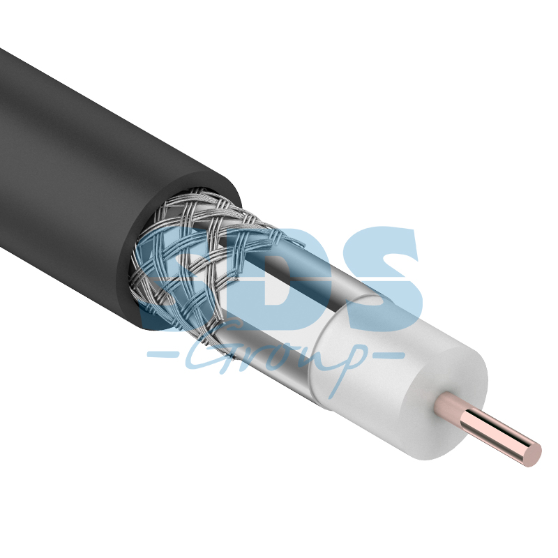Изображение товара Коаксиальный кабель PROconnect RG-6U 75 Ом для уличных и внутренних соединений