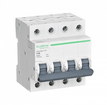 Изображение товара Systeme Electric City9 Set Автоматический выключатель (АВ) С 40А 4P 4.5kA 400В