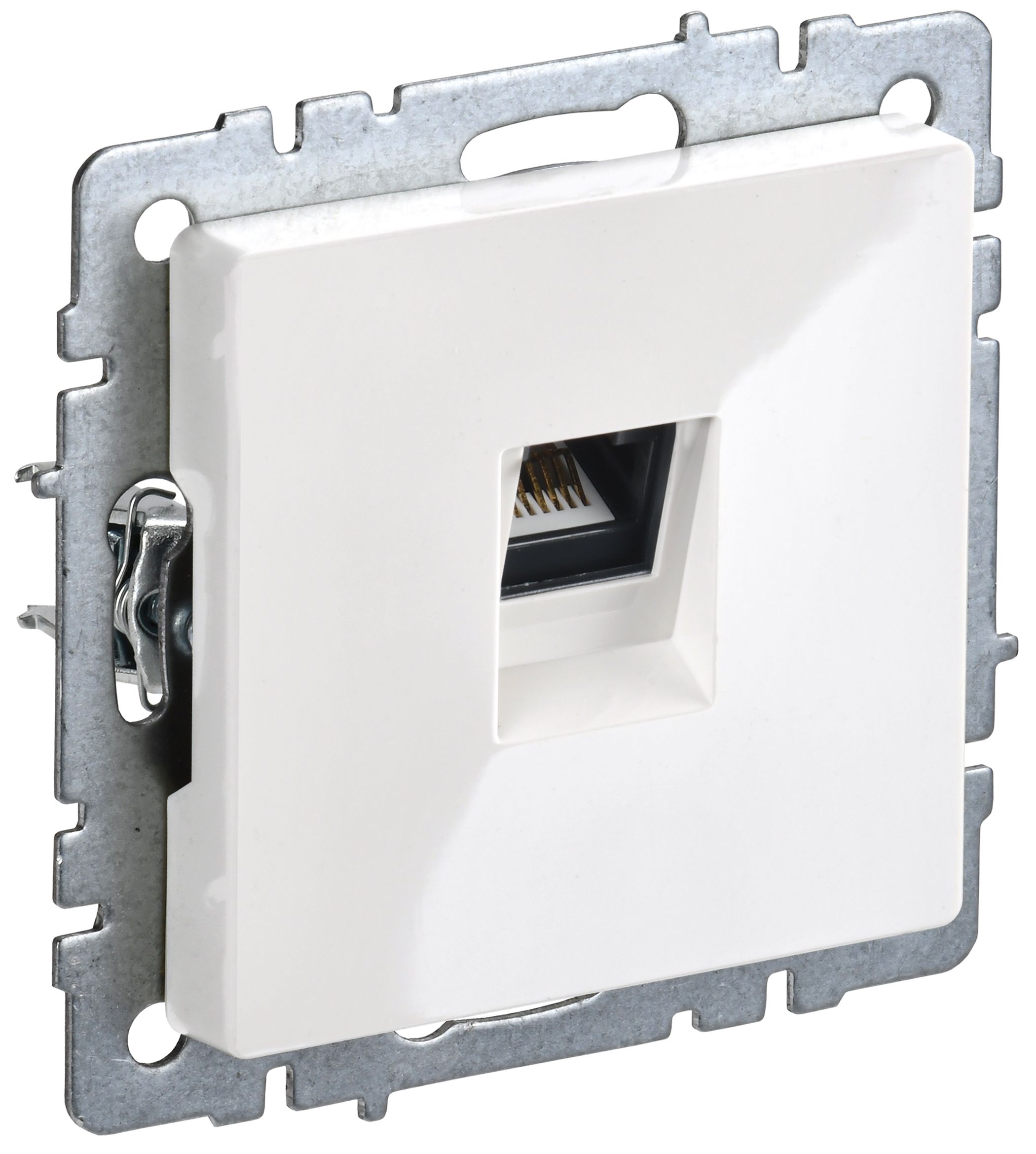 Изображение товара IEK BRITE Роз. комп. RJ45 кат.5E РК10-БрБ бел.