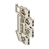 Изображение товара EKF PROxima Колодка клеммная пружинная двойная JXB-ST-1.5 17.5А серая.